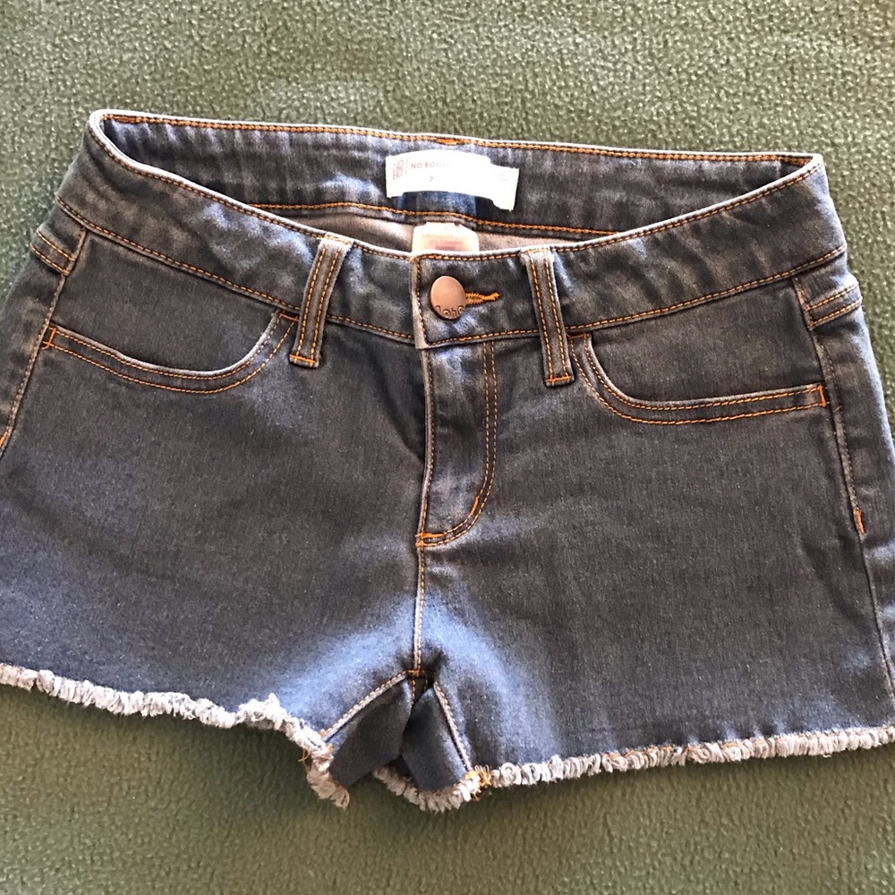No Boundaries Jean Shorts Cuttoffs